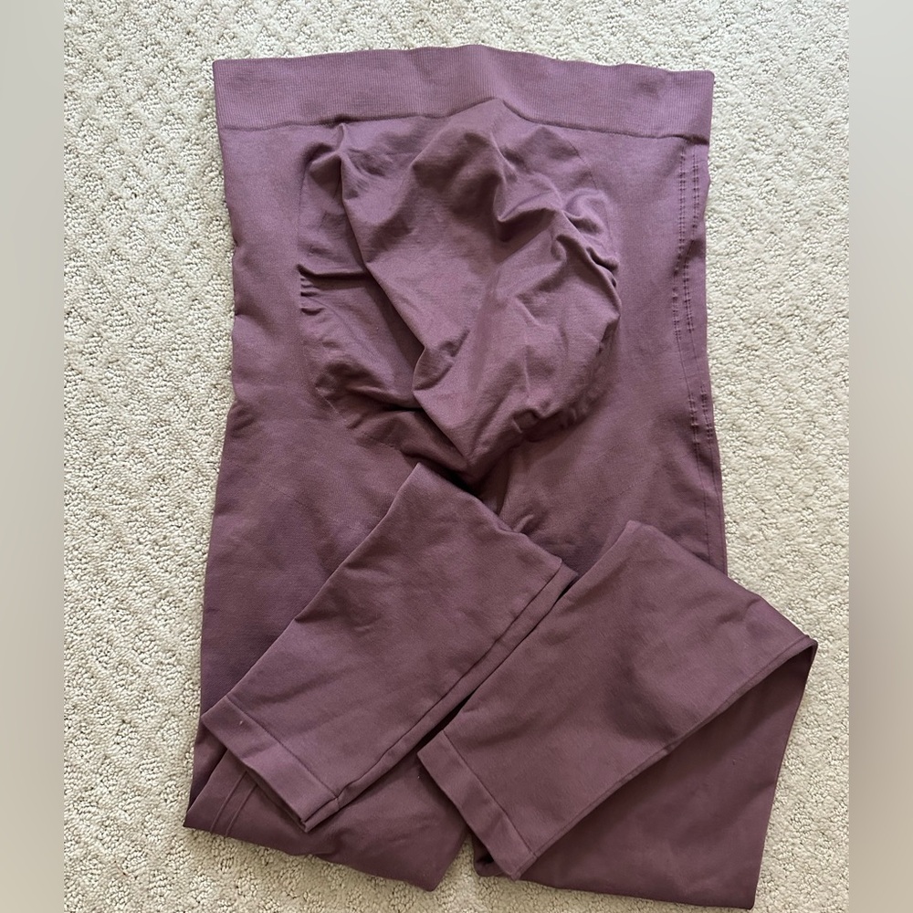 BLANQI Women's Everyday Belly Support Leggings Mauve/Large